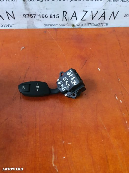 Maneta tempomat Bmw e60 e61 testata factura si garantie - 1