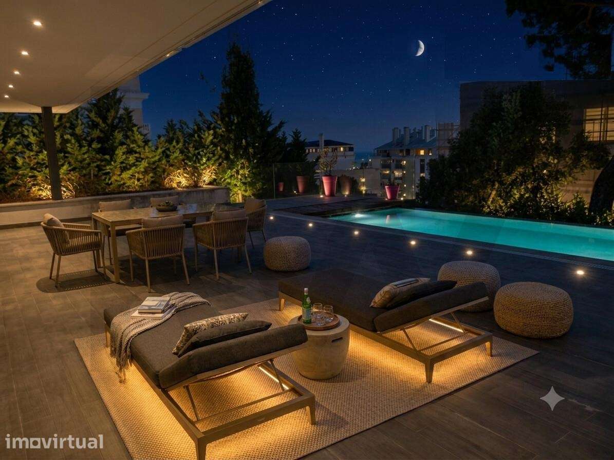Apartamento Luxo para Arrendamento no Estoril com Localização privileg - Grande imagem: 2/60