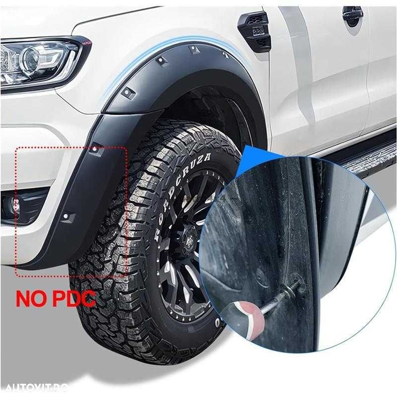 Overfendere extensii roti Ford Ranger T7 2016+ - 5