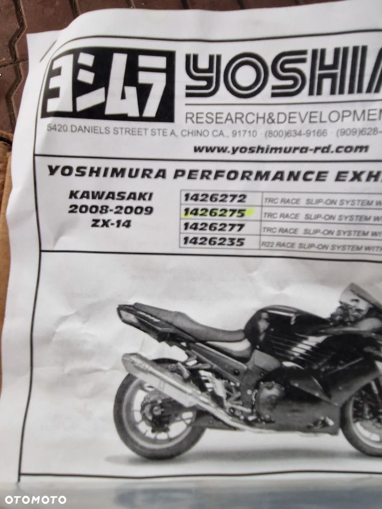Tłumik końcowy Kawasaki ZX14 YOSHIMURA SZUMIRURA - 5