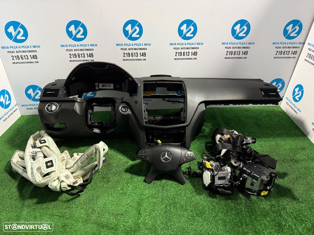 Kit air Bags Mercedes W204 de 2009 - 2