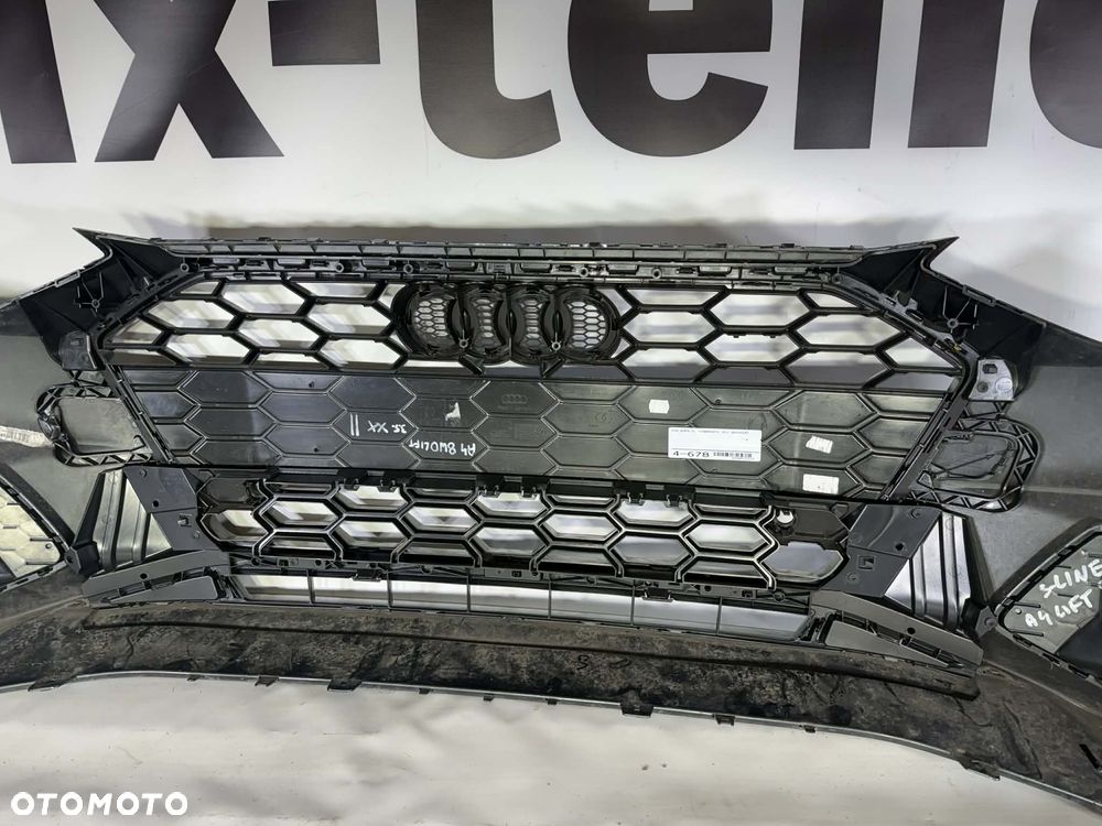 Audi A4 B9 Lift S line Zderzak Przód Przedni PDC LZ7S 2020-2024 - 10
