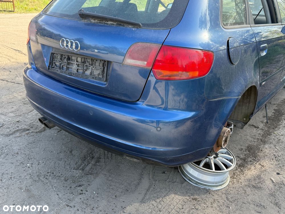 ZDERZAK TYLNY AUDI A3 8P S-LINE 5D - 2