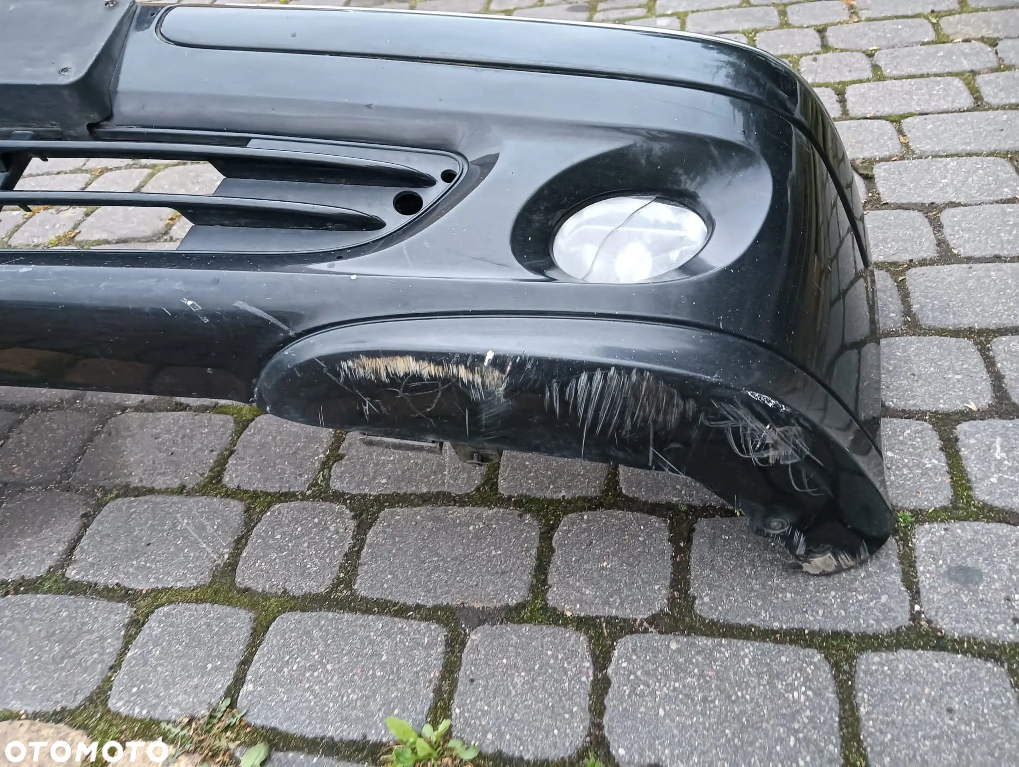 Zderzak przód Mercedes w203 lift czarny - 6