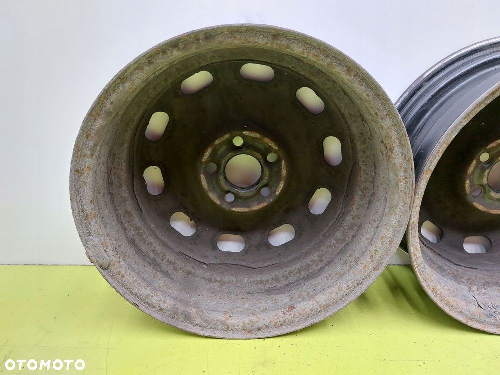 Felgi stalowe 4 SZT KOMPLET VW GOLF IV ET 38 , 6JX15 , 5X100 6Q0601027C - 4