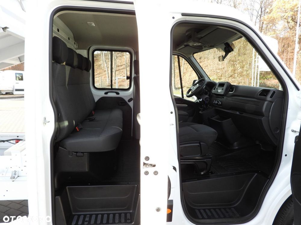 Renault MASTER WYWROTKA PODWÓJNA KABINA DOKA 6 MIEJSC TEMPOMAT LEDY KLIMATYZACJA  145KM - 37
