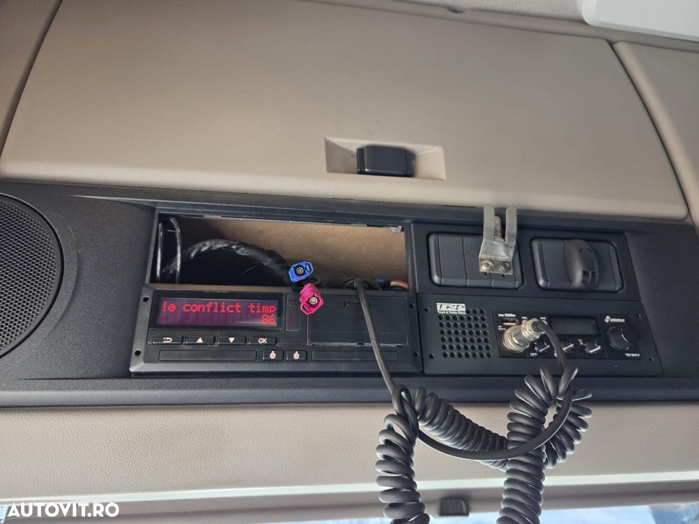 DAF XF530, 2020, 544.645km, KIT BASCULARE, cutie AUTOMATA+RETARDER 6 trepte, FRIGIDER, aer cond STATIONARE, Anvelope 80% ok, 480CP euro 6, - 11