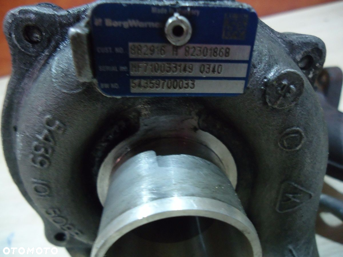 TURBINA TURBO 82301868 RENAULT KANGOO II 1.5 DCI - 7