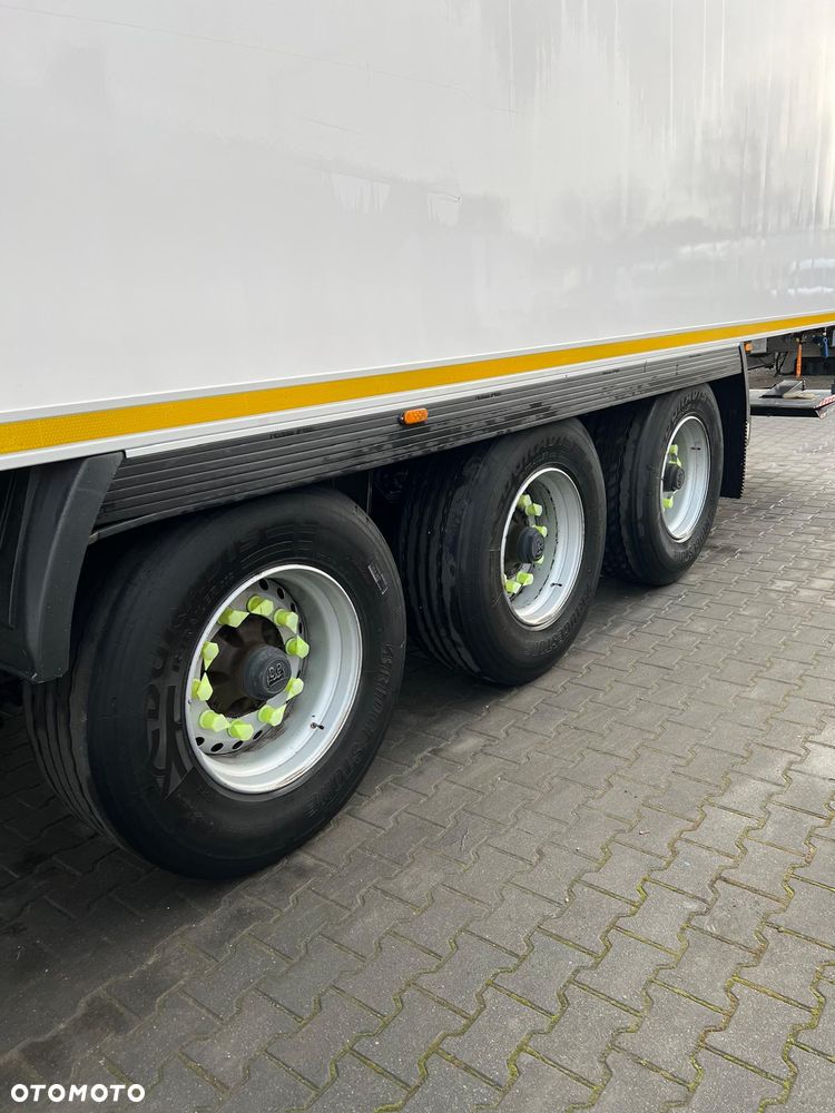 Lamberet chłodnia 2018 oś podnoszona agregat vector 1550 drukarka winda - 2