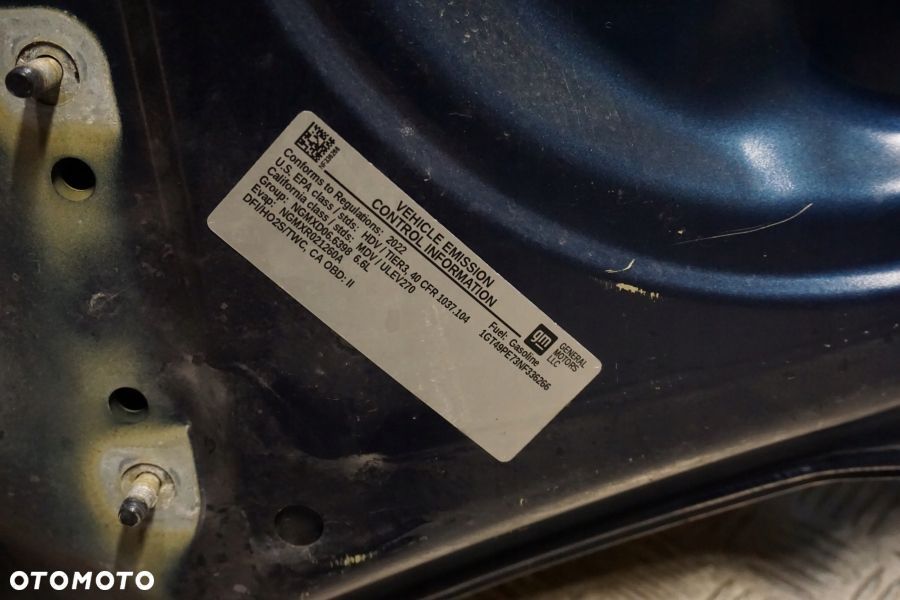 GMC SIERRA 2500 3500 HD 2020 - 2024 Maska Przód Pokrywa Silnika USA - 5