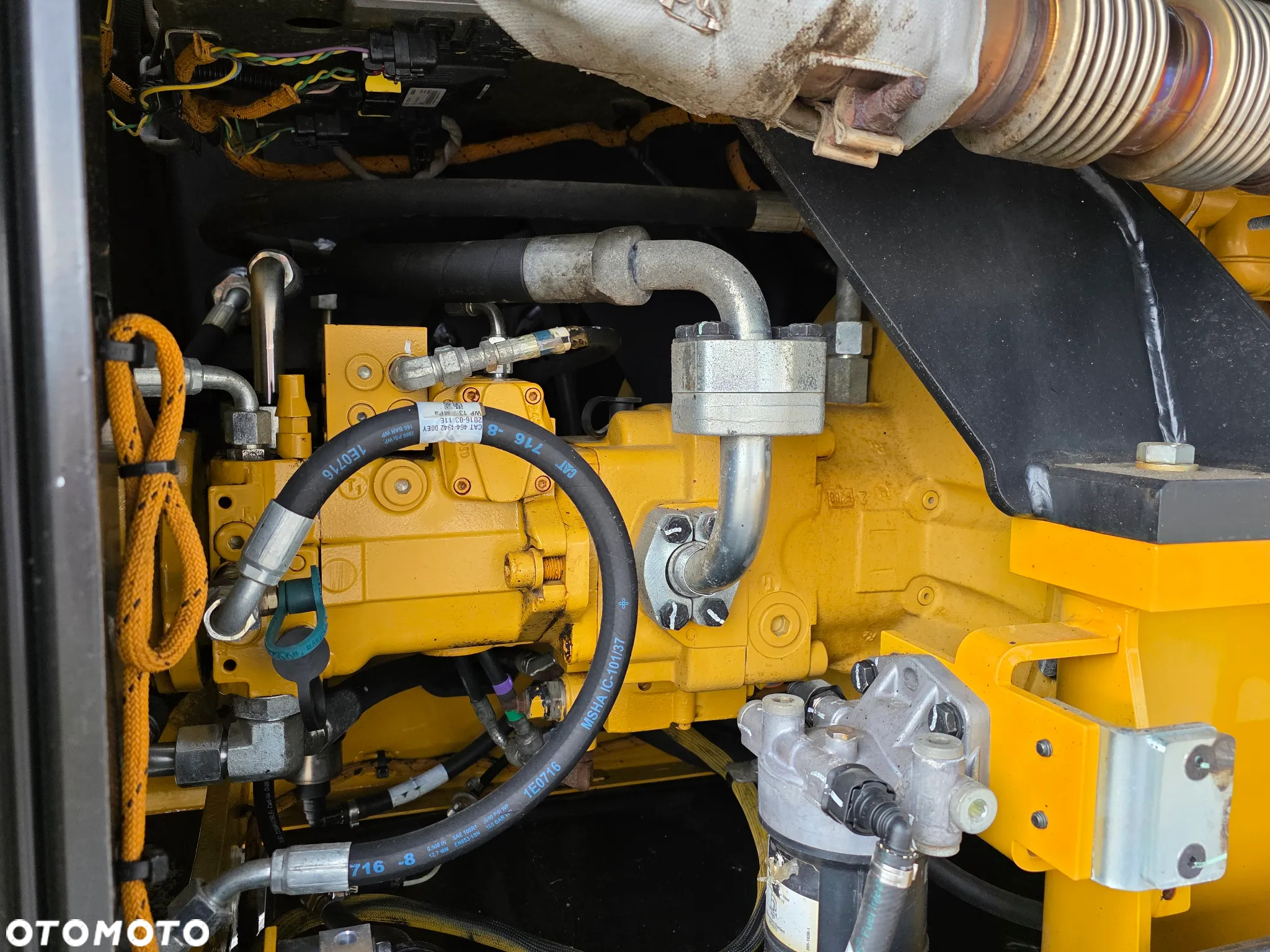 Caterpillar M314F, 2016 ROK, GŁOWICA ROTOTILT, 4400 MTH - 17