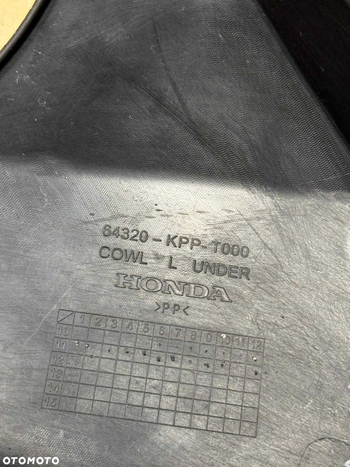 Pług Owiewka Osłona Lewa Honda CBR125 JC50. 2011-16 - 6