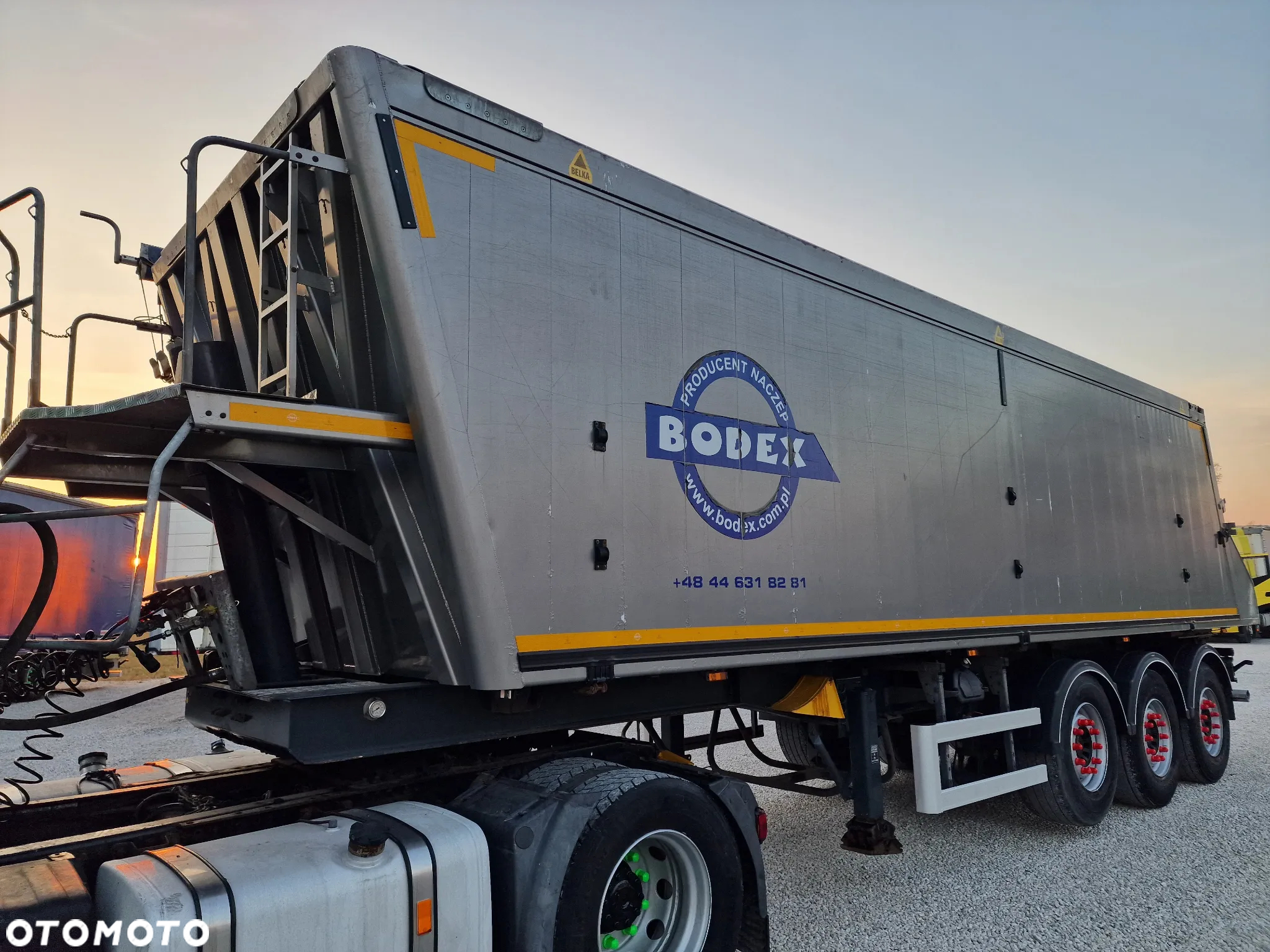 Bodex Naczepa WYWROTKA 42m2 - SAF - OŚ PODNOSZONA - ORYGINAŁ - 21