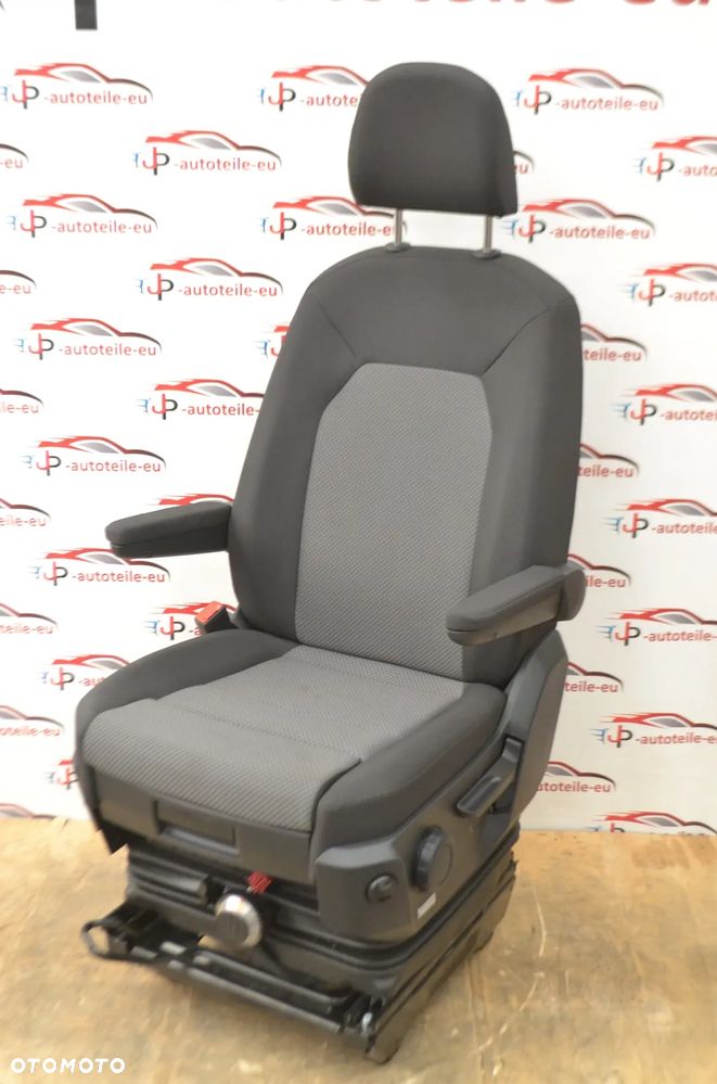 VW VOLKSWAGEN CRAFTER II Fotel Kierowcy Kierowca Lewy Pompowany Regulacja Wagi Waga Amortyzowany Pompa - 3