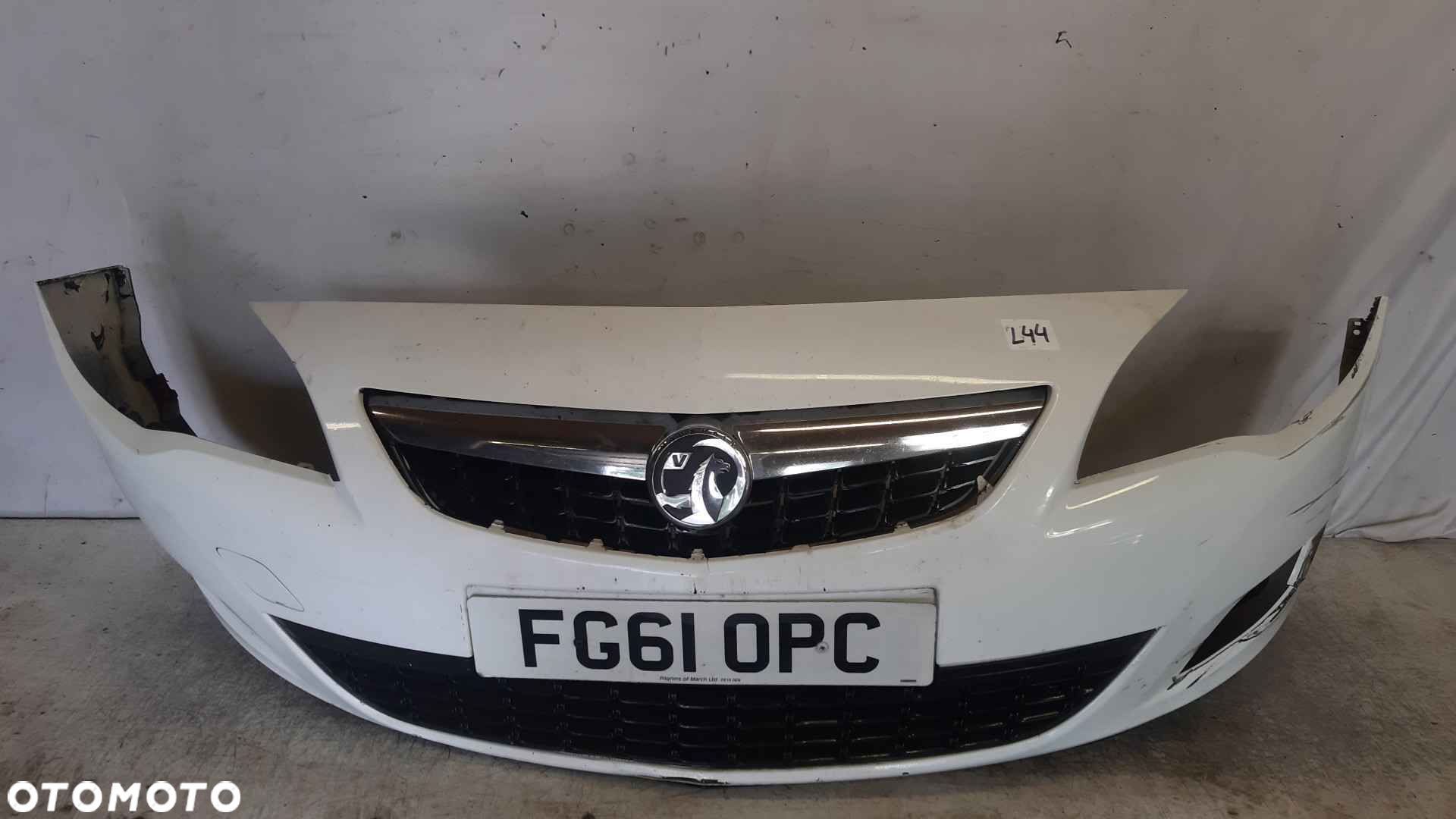 } ZDERZAK PRZÓD PRZEDNI OPEL ASTRA J 4 IV DO MALOWANIA ! USZKODZONY ! - 1
