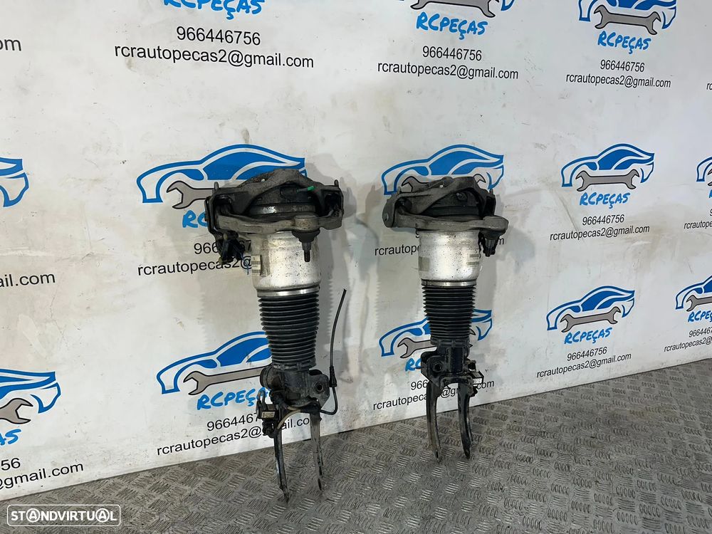 Conjunto Amortecedores Suspensão Frente Frontal Tras Traseiro VW Volkswagen Touareg 7L6412021T 7L6412022T 7L6512022E 7L6512021AG - 9