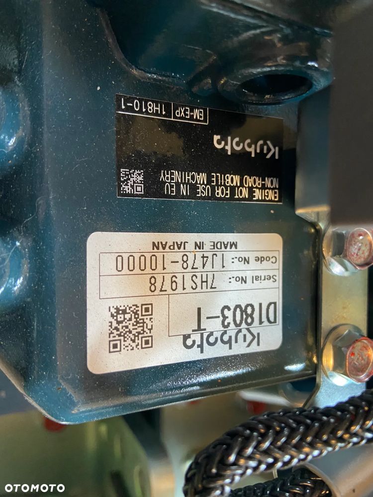 FV23% Silnik Kubota D1803-T Nowy Kompletny - 8