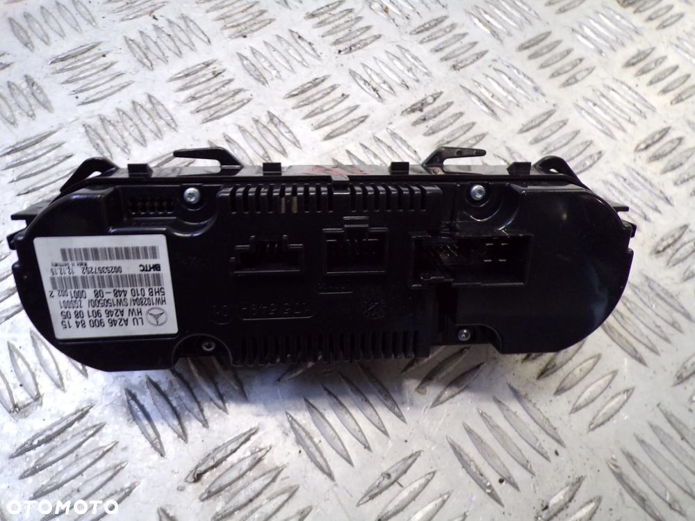 PANEL KLIMATYZACJI MERCEDES W176 A2469008415 A2459010805 - 2