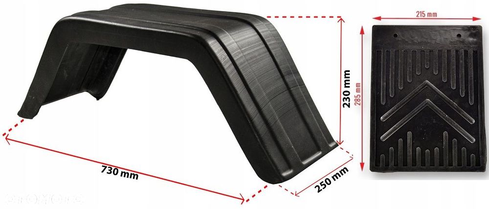 BŁOTNIK BŁOTNIKI DO PRZYCZEPKI PRZYCZEPKA 14 -15 - 1