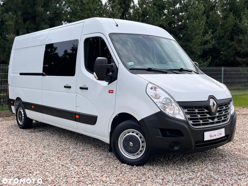 Renault Master L3H2 2.3dCi 130KM, Brygadówka/Doka 6-cio Osbowa, Klima, Tempomat, WEBASTO, Salon Polska, Pierwszy Właściciel, FV 23%, Bardzo Zadbany !!! - 7