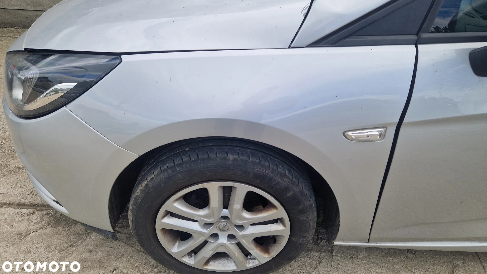 OPEL ASTRA K MASKA ZDERZAK BŁOTNIKI PRZÓD KOMPLETNY Z176 - 9