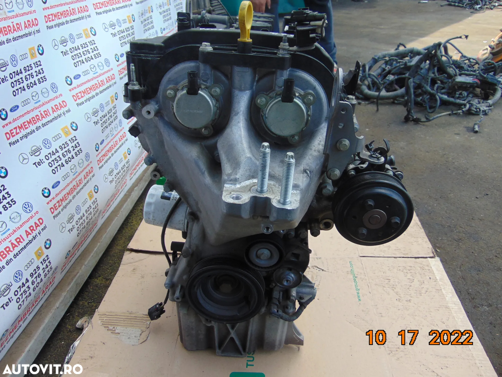 Motor Ford 1.0 benzina 1.1 FSJB Fiesta Puma Focus Ecosport fiesta mk7 mk8 euro 6 - 5
