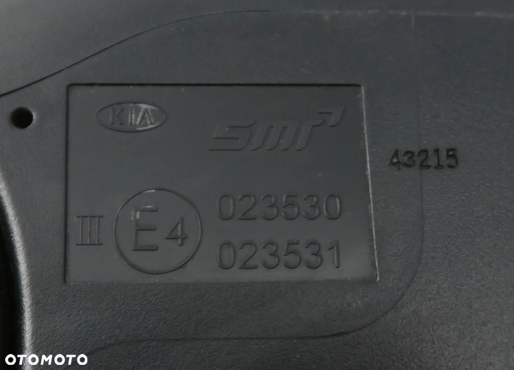 KIA PICANTO 2 II TA 2011 - 2017 Lusterko R prawe 5 PIN ORYGINAŁ OE - 4