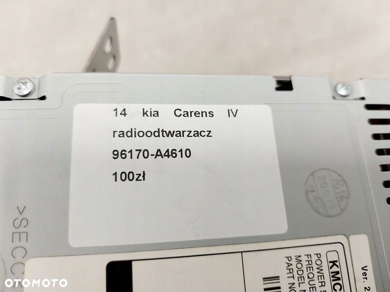 kia carens 4 iv radioodtwarzacz 96170-a4610 - 8