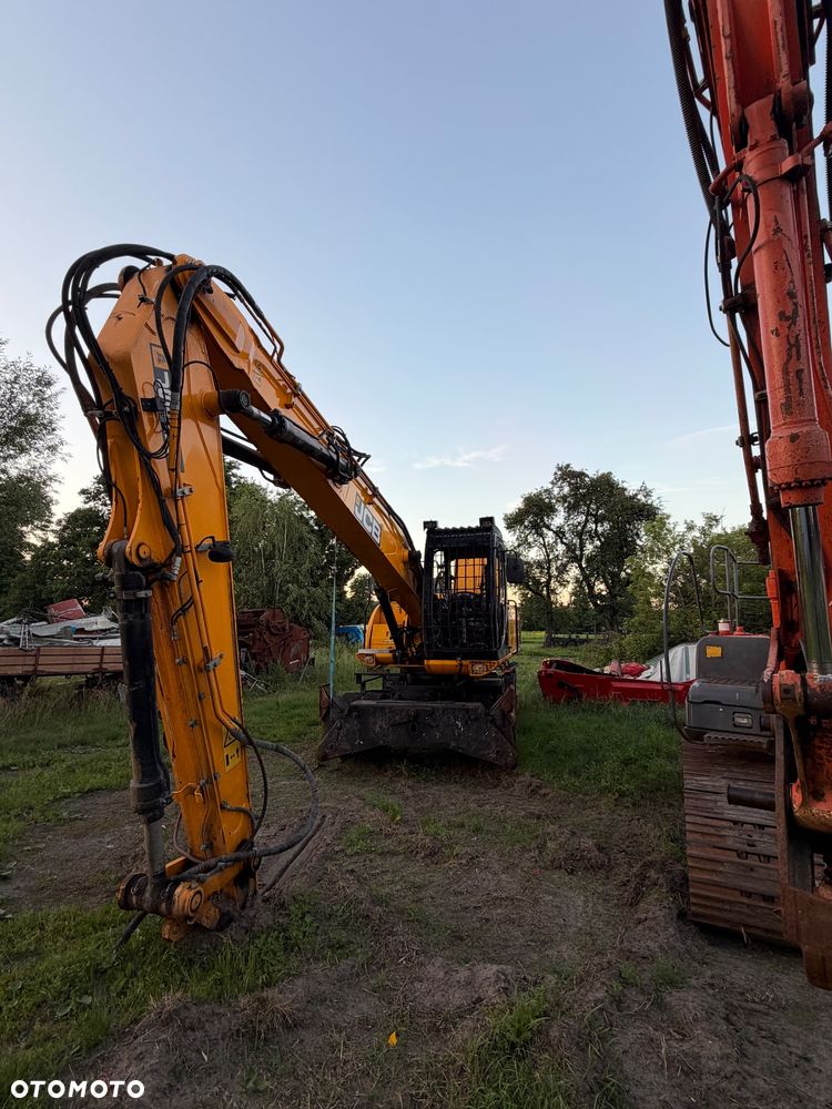 JCB Koparka Kołowa JS 220 w uszkodzona - 12