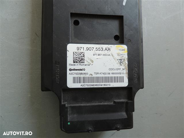 Unitate control suspensie Porsche Panamera 3. 0L an 2018 2019 2020 cod 971907553AA / A2C7522980600 - 2