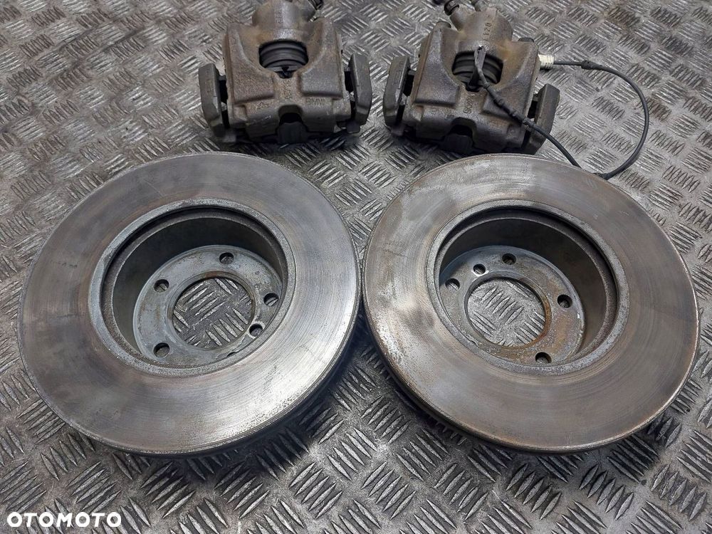TARCZE HAMULCOWE PRZÓD + KLOCKI + ZACISKI BMW E90 E91 318i 2.0 16V ATE - 3