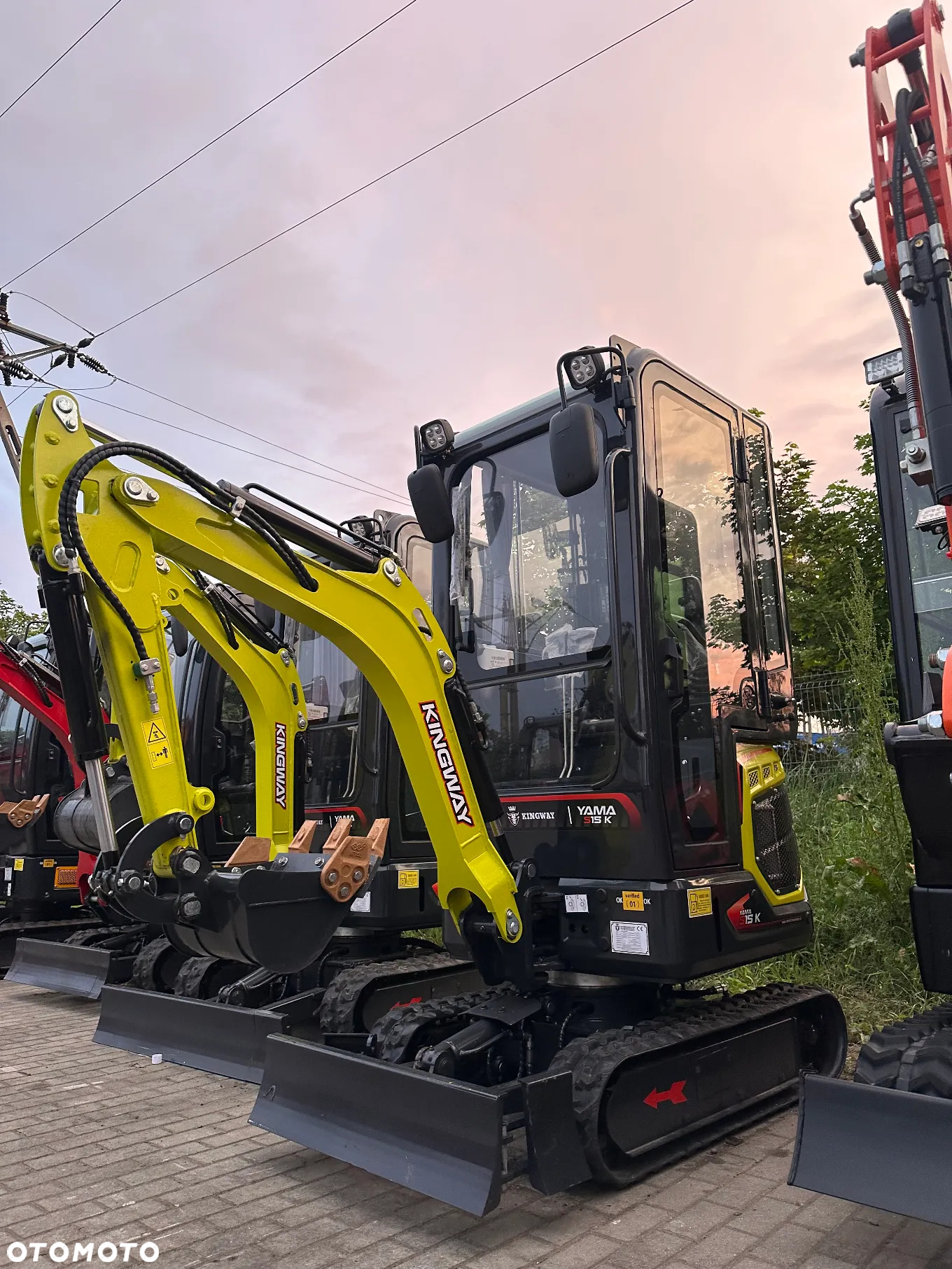 Kingway YAMA S15 1400kg Ramię skrętne JOISTICK 3 łyżki NOWA - 14