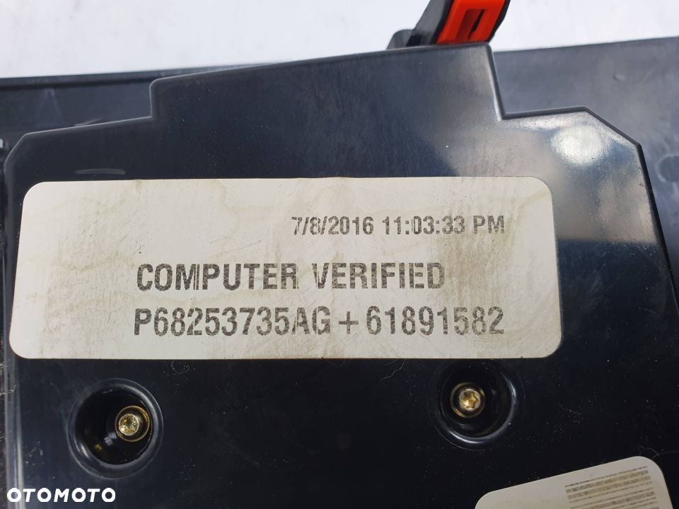 PANEL KLIMATYZACJI DODGE DURANGO III 68253735AG - 3