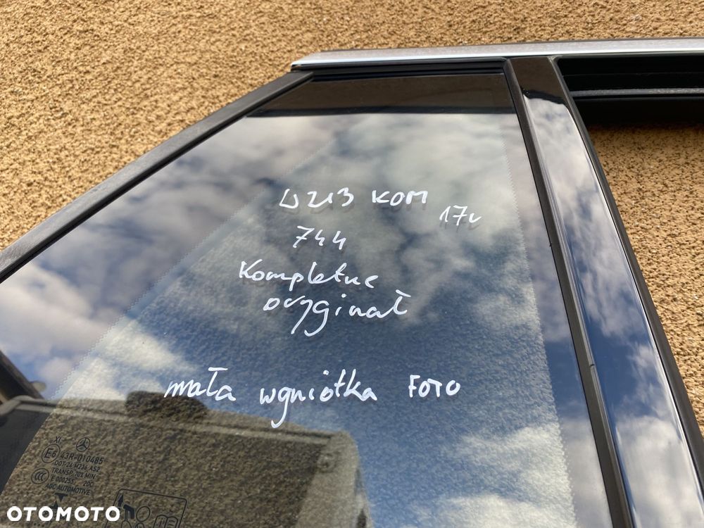 MERCEDES E W213 KOMBI 775 DRZWI PRAWY TYŁ PRAWE TYLNE KOMPLETNE ORYGINAŁ - 2