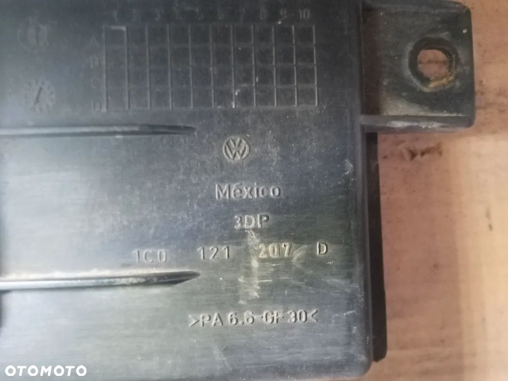 Wentylator chłodnicy wentylatory VW New Beetle 1C0121207D - 4