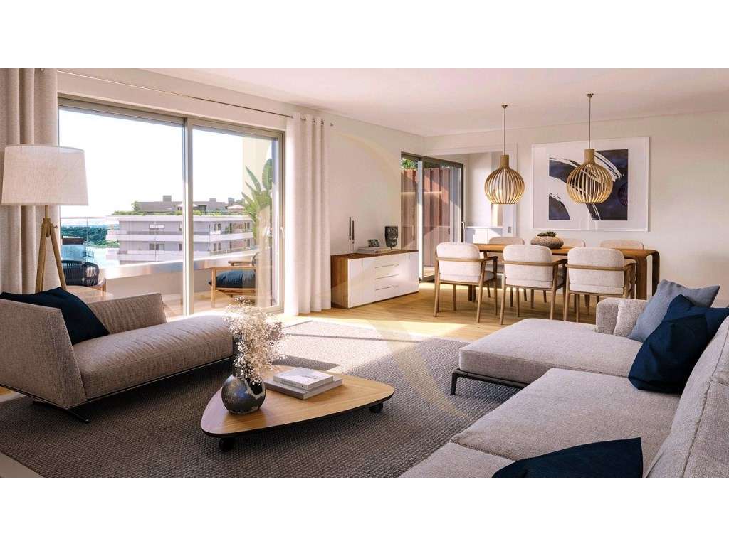 Apartamento novo T3 com terraço e estacionamento no Seixal - Grande imagem: 2/11