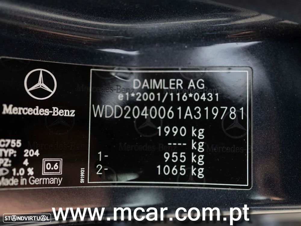 Mercedes-Benz C 200 CDI DPF BlueEFFICIENCY Avantgarde - 19