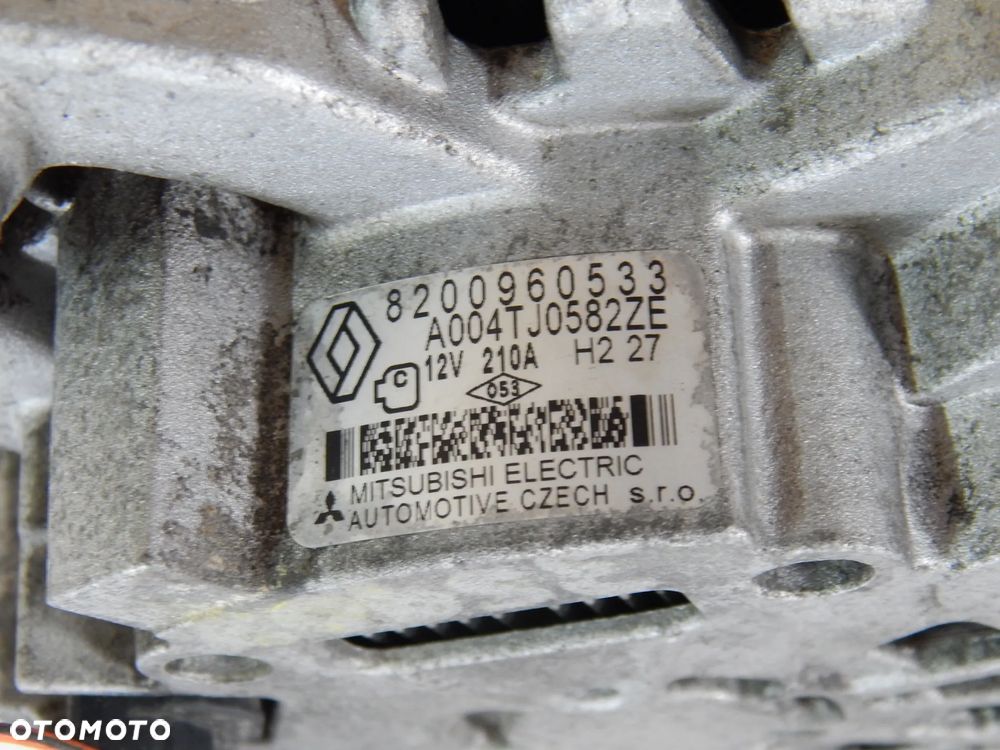 Alternator 1.5 Dci Dacia sandero duster Renault megane scenic clio Nissan qasqahi juke  08-18 Łuków części - 5