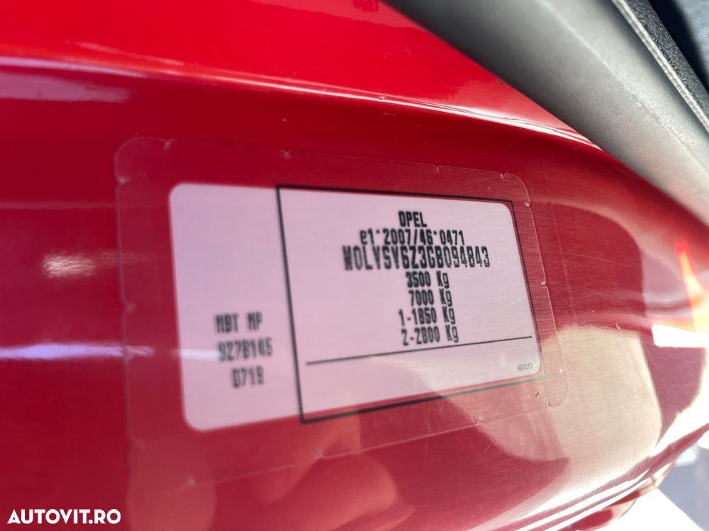 Opel Movano Doka 7LOCURI  BASCULABIL  PUNTE DUBLA - 35