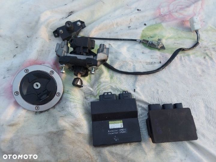 Kawasaki ER6F ER6 komputer moduł stacyjka zestaw startowy ecu - 1