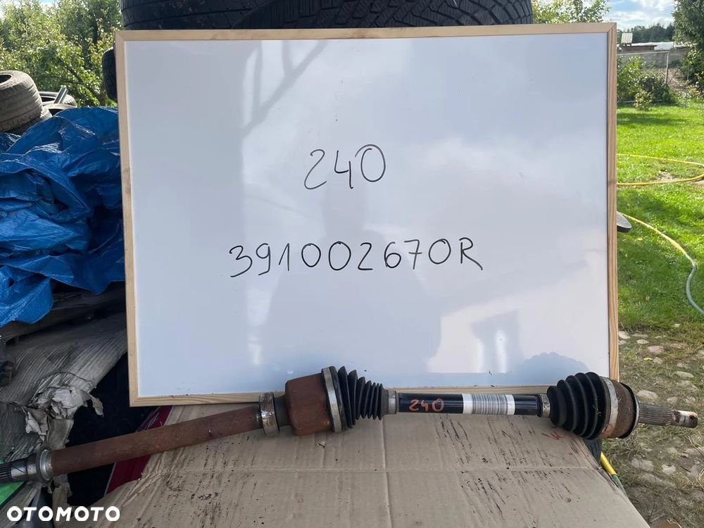 PÓŁOŚ PRAWA RENAULT KADJAR 391002670R - 1