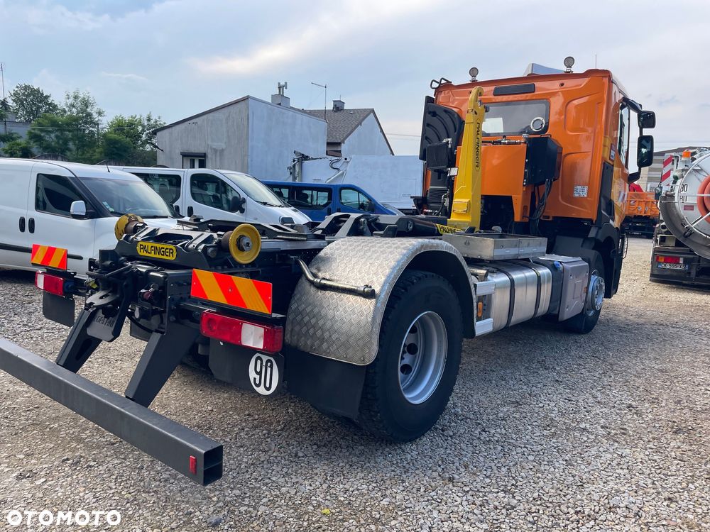 Renault C 440 Kerax Premium Hakowiec PALFINGER T15  Czołownica pojazd specjalny zimowego utrzymania dróg - 10