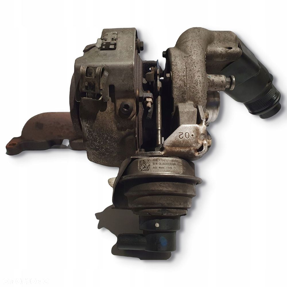 TURBOSPRĘŻARKA VW Golf VI A3 8P Octavia II 1.6 TDI turbo 03L253016T - 8