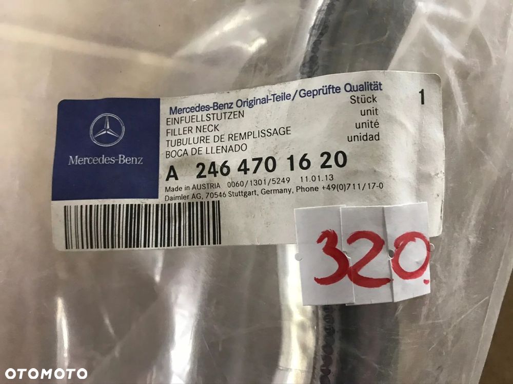 Rura Wlew Paliwa Mercedes CLA A2464701620 - 8