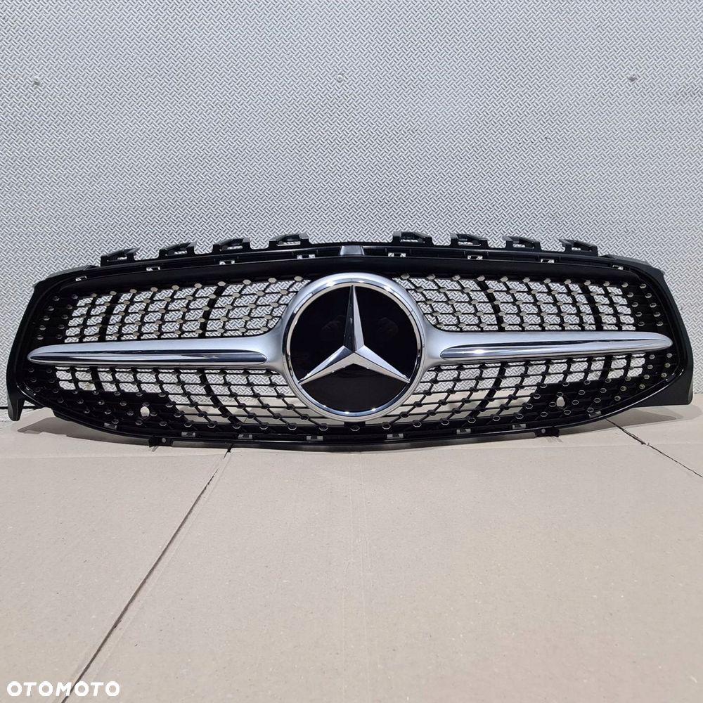 mercedes cla w118 c118 grill atrapa diamant czarny - 1
