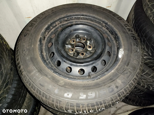 5x100 Felgi Stalowe Stal 15 Koła Zimowe Zima TOYOTA YARIS CARINA E AVENSIS I II PRIUS CELICA 195/65 Legnica ALU-RAD 8mm