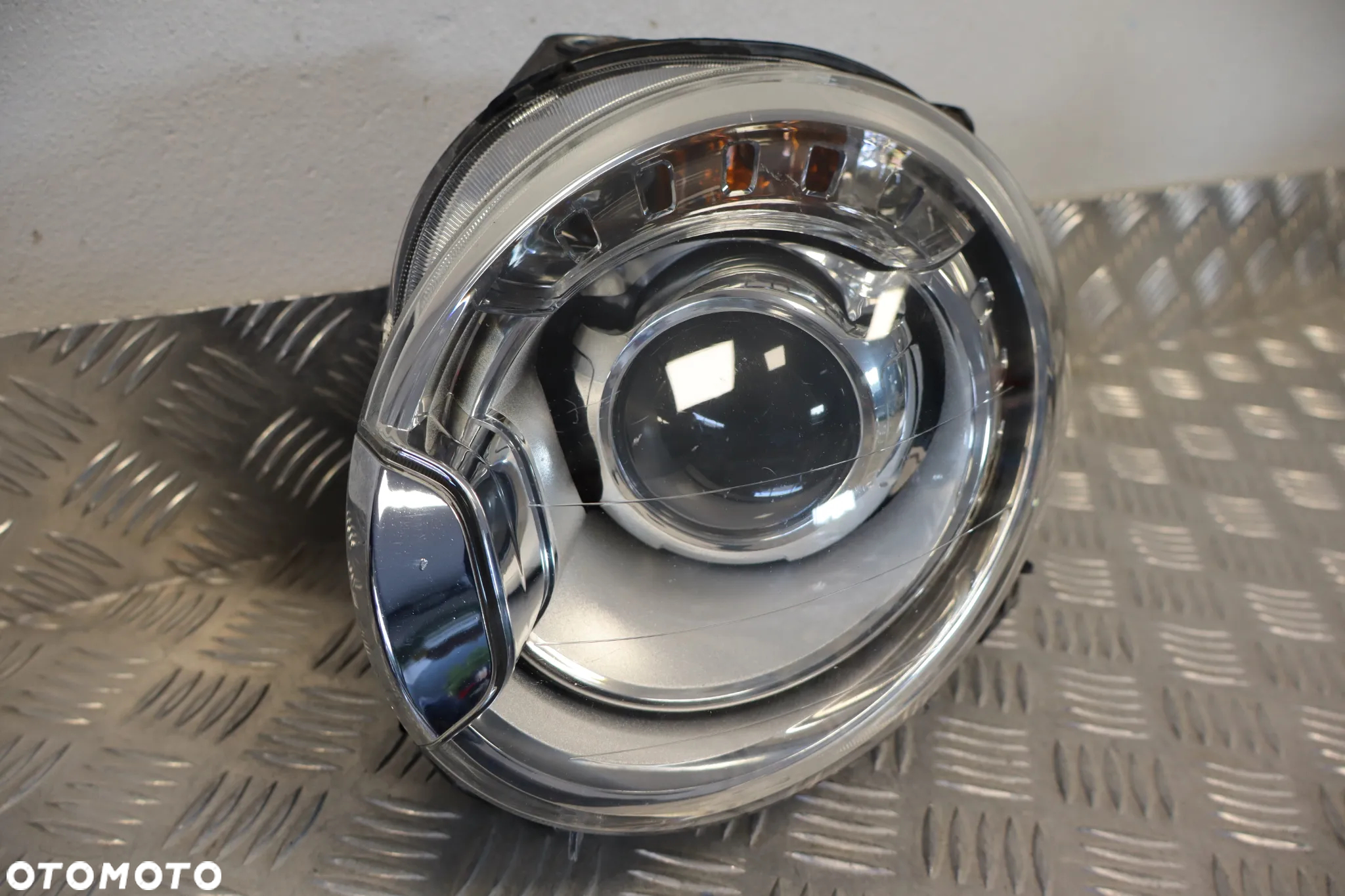 LAMPA PRZEDNIA PRZÓD PRAWA LEWA FIAT 500 XENON 2007-2015 - 3