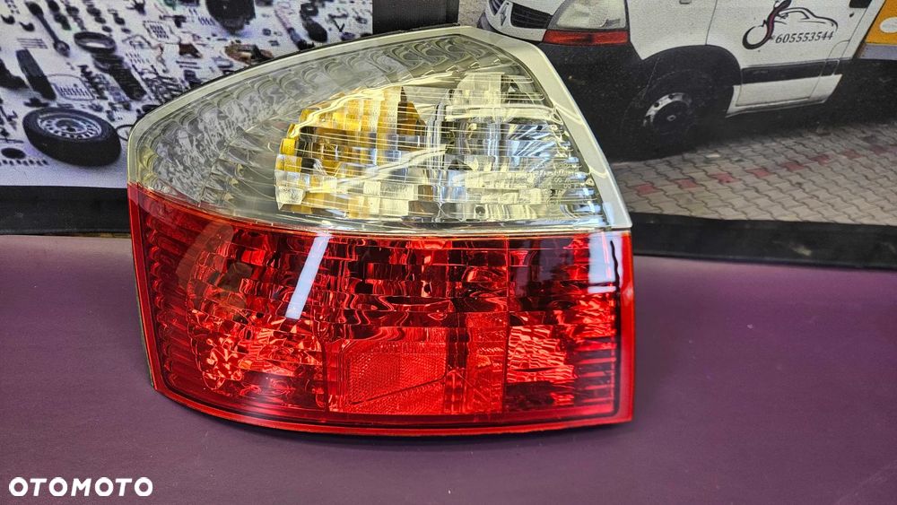 Lampa Lampy Tyl Tylne Lewa Prawa Komplet AUDI A4 B6 Sedan Depo - 5