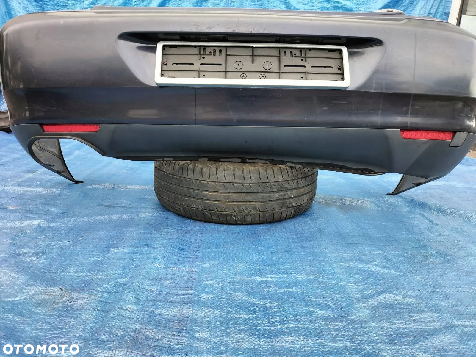ZDERZAK TYŁ TYLNY GRANATOWY 472/B ALFA ROMEO 166 - 2