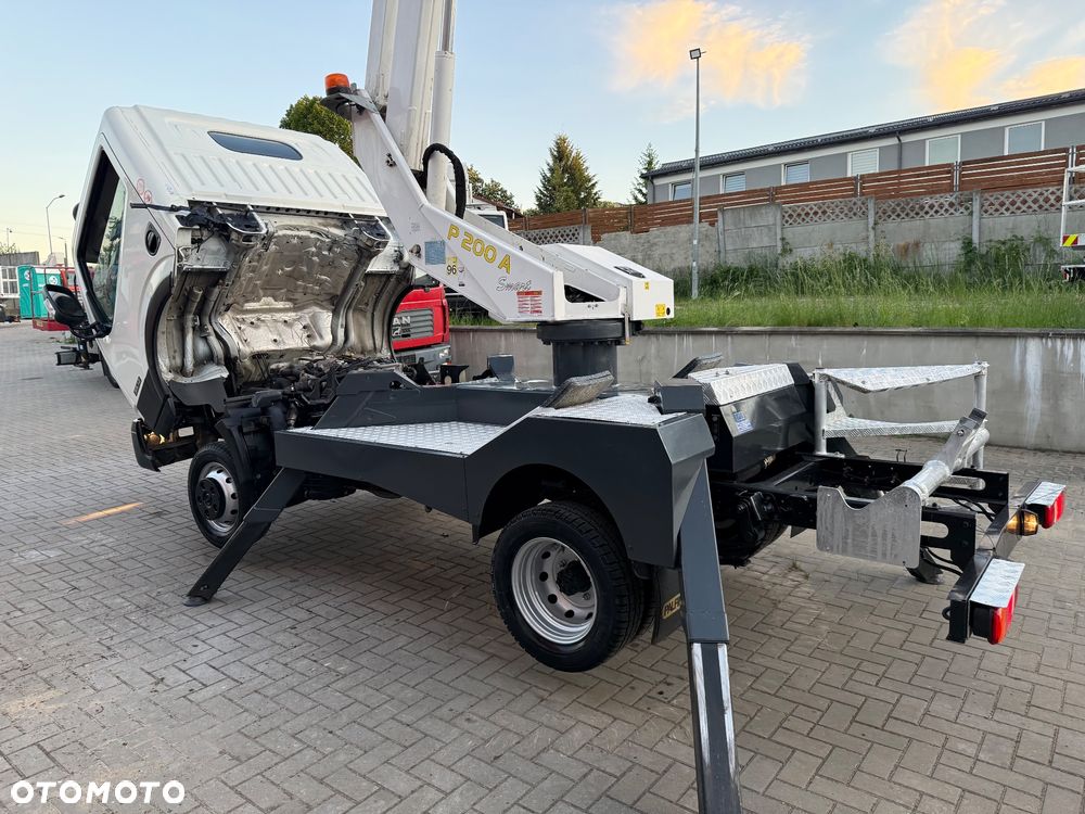 Nissan Podnośnik Koszowy Zwyżka Palfinger P200 20 metrów 10 w Bok UDT! Jak Wumag Ruthmann multitel Gsr - 31